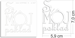 Si môj poklad - SK - napis