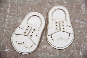 Buty - mokasyny chłopięce 5x8 cm 