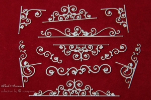 Ornamenty mix zestaw - Park Avenue ornamental mix