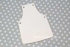 Fartuszek 12x8,5 cm