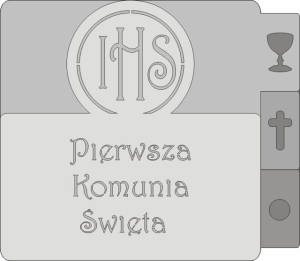 Album Pierwsza Komunia Święta 15x17,2 cm