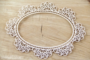 Doily Lace - Oval Doily - Owalna serwetka