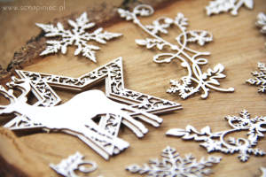 Workshop kit CARDS Old Fashioned Christmas - KARTKI Old Fashioned Christmas zestaw warsztatowy