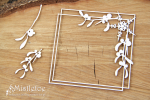 Mistletoe - square frame - kwadratowa ramka