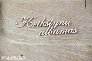 Krikštynų albumas - LTU - napis