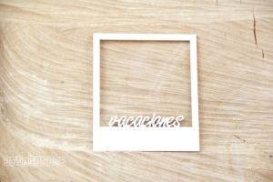Frame vacaciones 5,5x6,5 cm