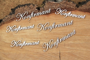 Konfirmant - NO - zestaw 6 napisów