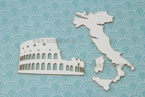 Bella Italia symbole Włoch - zestaw elementów