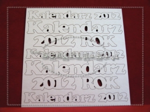 Kalendarz - Zestaw słów