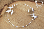 Believe in MAGIC - big round frame - duża okrągła ramka 