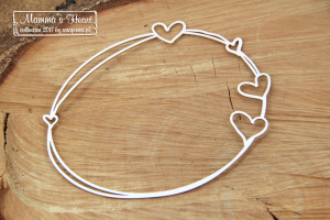 Mamma's heart - Big Oval frame - duża owalna ramka