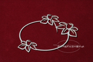 Daffodil frame - Żonkil ramka 01