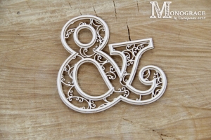 Monograce "&" - 7 cm