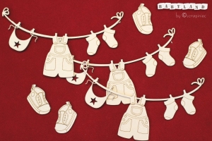 Babyland - Girlanda baby BOY laundry 