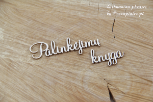 Palinkėjimų knyga - LTU - napis
