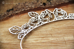 Roses - oval frame - Róże ramka owalna