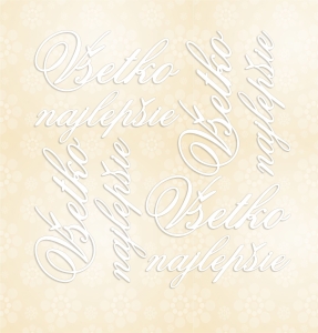 Všetko najlepšie 02 - 4x 