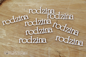 Rodzina zestaw 10 napisów