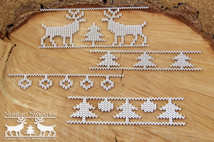Nordic sweater - borders 03 - bordery 03