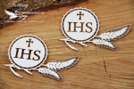 Tatting Communion - Hosts on wheat ears - hostie na kłosie