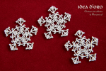 Śnieżki - Idea d'oro - Snowflakes