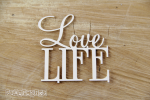 Love LIFE napis