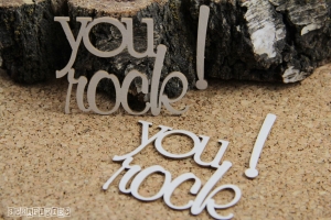 You rock x2 - ENG - napis 