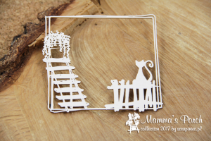 Mamma's Porch - square frame - Ganek Mamusi - ramka kwadrat