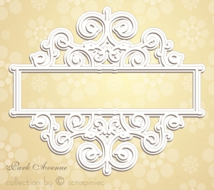 2-warstwowa Ramka szyld 01 - Park Avenue 2-layers sign frame 01