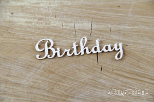 Birthday 2x napis