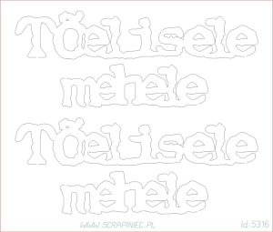 Tõelisele mehele - EE - napis 2 szt.