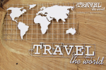 Travel the world - Map Eng - mapa ang.