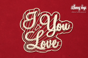 Sunny Days - I Love You napis