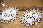 Tatting Communion - 2 layers big  Host 01 - dwuwarstwowa Hostia duża 01