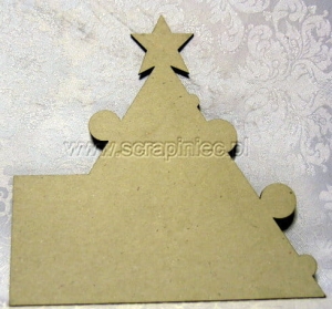Karta albumu - Choinka 20x20 cm
