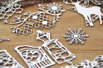 Workshop kit ALBUM Old Fashioned Christmas - ALBUM Old Fashioned Christmas zestaw warsztatowy