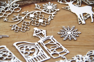 Workshop kit ALBUM Old Fashioned Christmas - ALBUM Old Fashioned Christmas zestaw warsztatowy