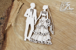 The one - 2 layers bridegroom - 2 warstwowa para mloda