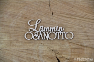 Lämmin Osanotto - FIN - napis