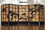 Oriental screen - parawan orientalny