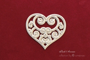 2-warstwowe Serce 02 - Park Avenue 2-layered heart 02