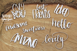 Summer travelove - Loved inscriptions - napisy