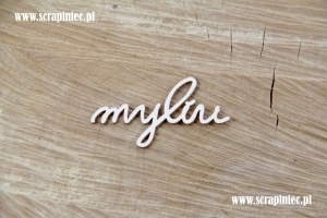 Myliu - LTU - napis