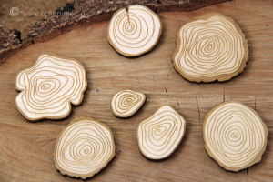 Magic Fall - Wooden chips (plywood) - sklejka