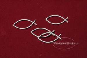 Rybka symbol Chrześcijaństwa w zestawie