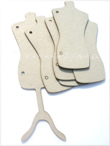 Manekin 25x8 cm