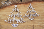 Tatting christmas - christmas trees - choinki