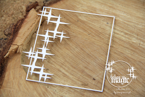 Believe in MAGIC - small rectangle frame - mała prostokątna ramka