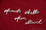 Brush art script - #friends
