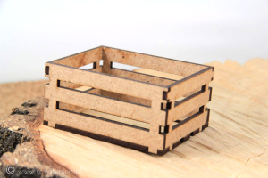 Tiny Wooden box - Mini skrzynka drewniana